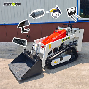 Giao hàng nhanh CE EPA bánh xe/theo dõi xô phía trước tập tin đính kèm mini Skid chỉ đạo Bộ nạp với rừng mulcher Máy cắt cỏ - Product Image 1