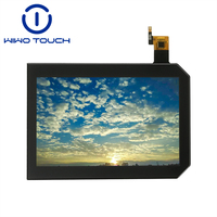 Módulo de Pantalla LCD Táctil Capacitiva de 7 Pulgadas, Interfaz IIC, Clasificación IK10 para Navegación Industrial y Automotriz