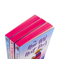 Fabricant de livres personnalisés édition spéciale de qualité d'impression personnalisée romans romantiques livres avec bord pulvérisé pour auteurs éditeurs