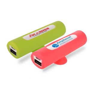 Manufacturer's Direct Supply Suction Cup Power Bank 2600mAh Advertising Gift Silicone Mobile Power Bank with logo Printing