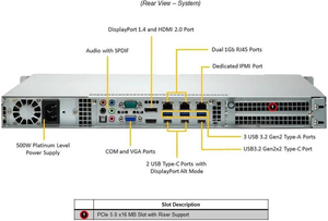 Supermicro AMD Ryzen 7000 Series Motherboard AM5 Socket <strong>DDR5</strong> PCIe 5.0 Workstation - Product Image 5
