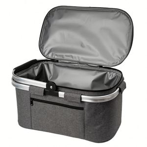 Cooler Bags Custom logo Insulated Picnic Beach Lunch Thermal Large Space Basket Cooler Bag - Product Image 5