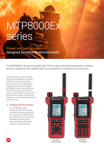 วิทยุสื่อสารแบบพกพา MTP8500EX คู่ย่านความถี่ VHF ดิจิตอล ระยะไกล กันระเบิด กันน้ำ - Product Image 3