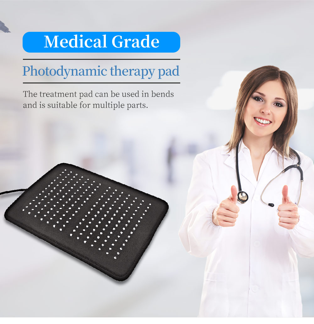 Professional multi wavelengths led near infrared light therapy device pdt treatment infrared pad
