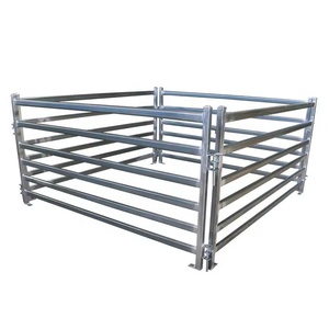 牲畜定制尺寸和类型的马牛栏面板马羊饲养场畜栏面板围栏牛栏 - Product Image 3