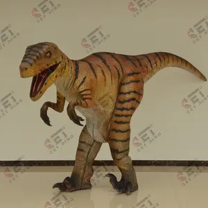 Удивительный костюм аниматронного динозавра от производителя, костюм с видимыми ногами для парка, сценического шоу