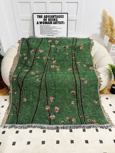 Usine pas cher montagnes pittoresques décoratif loisirs couverture dessin animé tricoté jeter canapé couverture voyage tente couverture <span class=keywords><strong>lit</strong></span> couverture - Product Image 5