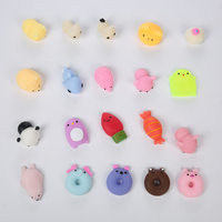 Usine de haute qualité en gros Squishy Mochi jouets tpr peluche élastique 2 pouces squeeze jouets décompression pour adultes