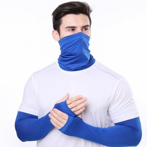 Vente en gros de masque facial de protection solaire Ensemble de cache-cou rafraîchissant Ensemble <span class=keywords><strong>cagoule</strong></span> de moto Bandana sur les manches - Product Image 5