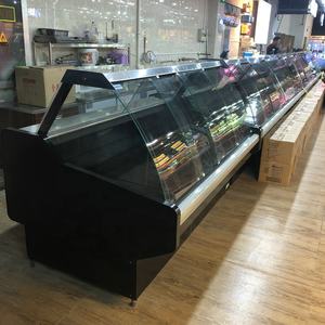 Présentation de supermarché <span class=keywords><strong>vitrine</strong></span> de viande boutique de boucherie <span class=keywords><strong>vitrine</strong></span> de fruits de mer en <span class=keywords><strong>libre</strong></span>-<span class=keywords><strong>service</strong></span> <span class=keywords><strong>vitrine</strong></span> de conservation - Product Image 4