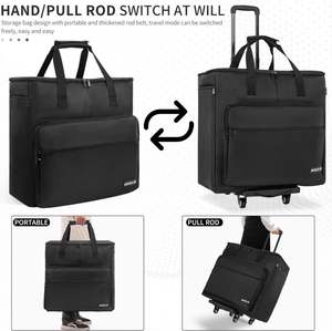 Sac de transport pour ordinateur de bureau, échantillon gratuit, avec double couche, pour châssis d'ordinateur, clavier et câbles - Product Image 3