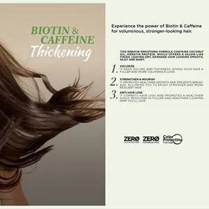 Nhãn Hiệu Riêng Hữu Cơ Biotin Caffeine Tăng Trưởng Tóc Dầu Gội Đầu Và Điều Hòa Thiết Lập Thảo Dược Tự Nhiên Dày Chống Rụng Tóc Dầu Gội Đầu