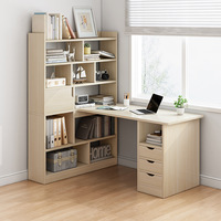 Bureau bibliothèque combinaison simple ordinateur bureau chambre coin maison location bibliothèque un étudiant bureau