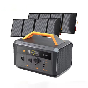 Premium Outdoor Solar Charge Pure Sine Wave 500W 500 Watt <b>Portable</b> Power Station Lithium Ion Battery - Product Image 3