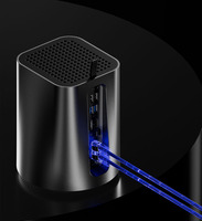 Mini PC Intel Quad Core N100 40T, double écran, USB Type-C, double LAN, stockage multimédia domestique, NAS, ordinateur 2 baies, disque dur 3,5 pouces, en stock !