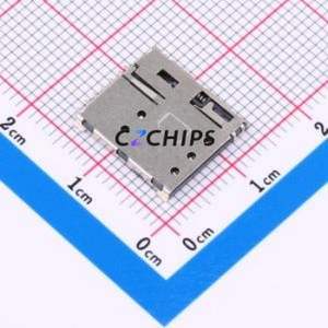 XDSM-0240-2183B SIM Card Connector SMD Connector Self-Return Type Nano SIM Card 1.35mm - Product Image 1