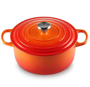 Cacerola de <span class=keywords><strong>Hierro</strong></span> <span class=keywords><strong>Fundido</strong></span> <span class=keywords><strong>Esmaltado</strong></span> de Alta Calidad, Apta para Inducción y Horno, Fácil de Limpiar, Juego de Utensilios de Cocina, Elegante Regalo para el Hogar Familiar - Product Image 2