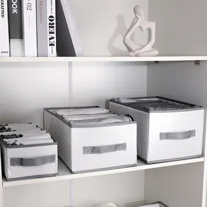 Sıcak satış giysi organizatör Modern büyük sürü eşya kutuları PVC örgü malzeme saklama kutusu özelleştirilmiş