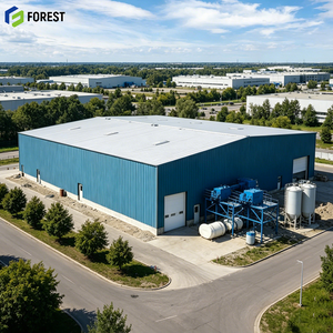 Edificio Modular Ignífugo para Almacenamiento de Materia Prima, Resistente al Viento, Fabricación ODM, Q235, para Minería y Agricultura - Product Image 1