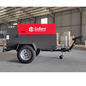 उच्च दक्षता डीजल मोबाइल एयर कंप्रेसर स्क्रू प्रौद्योगिकी के साथ-टिकाऊ और कम शोर डिजाइन - Product Image 6