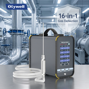 Détecteur multi-gaz portable professionnel OT800, surveillance simultanée <span class=keywords><strong>de</strong></span> 16 gaz, capteur <span class=keywords><strong>de</strong></span> <span class=keywords><strong>butane</strong></span> et <span class=keywords><strong>de</strong></span> silane pour laboratoire - Product Image 3