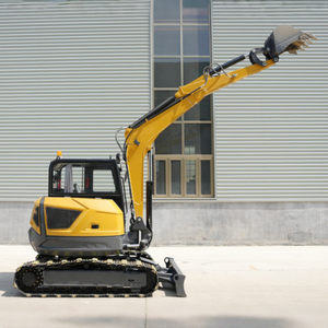 Gratis Verzending Euro 5 Motor 6.5 <span class=keywords><strong>Ton</strong></span> Graver Landscaping Rubber Track Bagger Bouw Bouw Hydraulische Diesel Graafmachine - Product Image 3