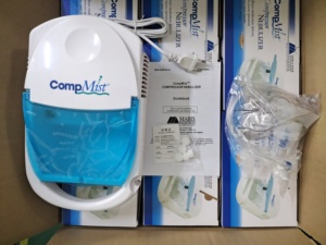 Alat Terapi Pernapasan Portabel Kompresor <span class=keywords><strong>Nebulizer</strong></span> CompMist untuk Penggunaan di Rumah, untuk Asma & Bronkitis - Product Image 2