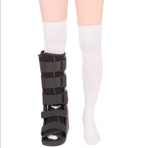 Botte de rééducation orthopédique médicale de haute qualité, attelle de marche pour cheville et genou, aide à la marche articulée, certifiée CE, nylon TPR - Product Image 2