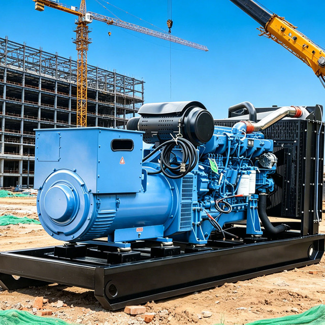 Wholesale Factory Price 50kVA 20kW Open Frame Diesel Power Generator Set Heavy Duty Genset for Civil Construction Engineering.