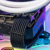 Kits d'extension de câbles PC JEYI en gros d'usine, personnalisables, pour alimentations GPU et CPU, en cuivre sans oxygène, 30 cm, en stock