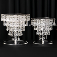 Vases dorés de mariage, centres de table, supports à fleurs en cristal, chandeliers, vases à fleurs pour tables de réception, décoration de fête et de maison
