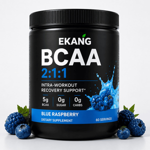 Suplemento de Aminoácidos en Polvo BCAA 2:1:1 de Cadena Ramificada de Grado Alimenticio para Entrenamiento Físico - Product Image 1
