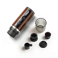 Machine à expresso portable 20 bars 2 en 1, cafetière auto-chauffante pour café moulu et capsules, batterie 7500 mAh, idéale pour les voyages en plein air et les camping-cars