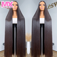 Venta al por Mayor de Pelucas Frontales Lisas de Cabello Humano Virgen Vietnamita Crudo 100% Reputable de Proveedores Confiables para Mujeres Negras, Sin Pegamento