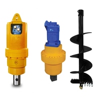 Perceuse de tarière de terre d'entraînement de tarière de RAY de couple hydraulique élevé pour l'excavatrice et les trous de creusement ADH9800W