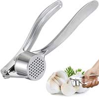Kinggrand Kg120003 Presse-ail manuelle portable de qualité supérieure en acier inoxydable de qualité 304, hachoir, broyeur, ensemble d'outils
