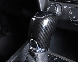 Copri Pomello del Cambio in Fibra di Carbonio per Skoda Octavia A7, Superb, <span class=keywords><strong>Kodiaq</strong></span>, Gt, Kamiq, Karoq, <span class=keywords><strong>Accessori</strong></span> Interni - Product Image 2
