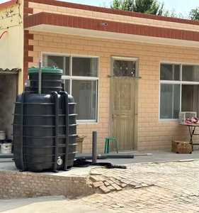 Estándar alemán 0,5 T/Day 500LPD Tanque de purificación de agua de aguas residuales domésticas sanitarias sin mantenimiento Maquinaria de tratamiento de agua - Product Image 3