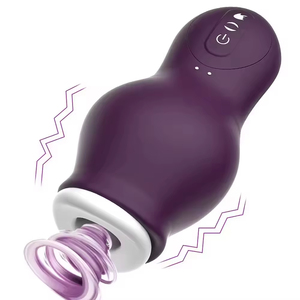 Automatic Sucking <b>Masturbator</b> Cup Male Sex Toy with 7 Suction & Vibration Modes TPE Pocket Pussy for Men Adult - Product Image 1