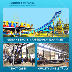 Set Completo di Attrazioni <span class=keywords><strong>UFO</strong></span> Volanti per Interni ed Esterni, Investimento Redditizio, Attrezzatura per Parchi Divertimento Compatta ed Economica - Product Image 4