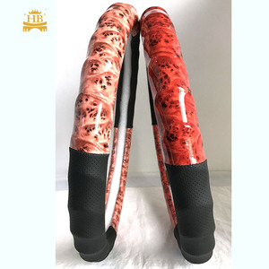 Funda de <span class=keywords><strong>Volante</strong></span> de Madera de Color <span class=keywords><strong>Brillante</strong></span>, Fundas Clásicas para <span class=keywords><strong>Volante</strong></span>, Cuero PU de Alta Calidad - Product Image 3