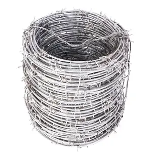 High hardness Strong and sturdy Wire barbed wire Railway barrier protection Stainless steel anti-crawl barbed wire