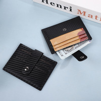 Dompet Kartu Nama Trendi Pria Wanita Bahan PU, Dompet Koin, Solusi Penyimpanan Serbaguna untuk Kebutuhan Sehari-hari