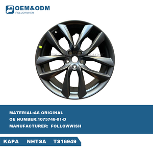 Followwish โมเดล S <span class=keywords><strong>ล้อ</strong></span>รถโดยสาร21 "21X8.5 1075748-01-D สำหรับรถยนต์เทสลาอะไหล่ตัวถังรถ - Product Image 2