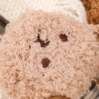 Chaîne de fixation pour sucette bébé à motif dessin animé, avec ruban et attache anti-chute pour l'allaitement