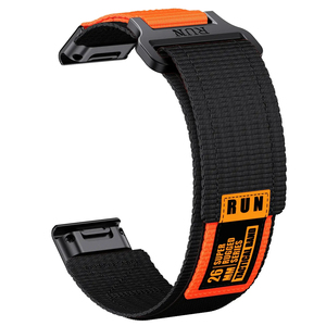 Bracelets de montre Upro QuickFit pour Garmin Fenix 8 47mm 5X/5XPlus 6X/6XPro 7X/3/3HR Fenix5 6 7 Instinct, bracelet en tissu nylon - Product Image 4