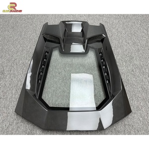 Capó Trasero de Fibra de Carbono Estilo Performante para Lamborghini Huracán LP580 LP610 2014-2018, Cubierta del Motor, Piezas de Automóvil - Product Image 3