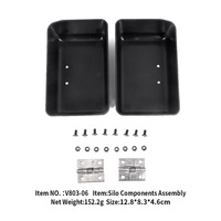 Accesorios Marinos Remotos V803 de 4 Canales para Barcos Cebadores, Batería, Señal de Giro, Piezas para Embarcaciones de Pesca, Compatible con Sónar
