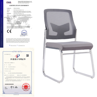 Chaise de bureau cantilever empilable en mousse moulée multicolore pour conférences, visiteurs, usage scolaire, certifiée CE, approvisionnement direct usine