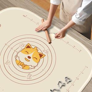 2025 nouvelle tendance tapis de cuisson en Silicone résistant à la chaleur tapis de gril de barbecue personnalisé tapis pâteux antiadhésif - Product Image 4